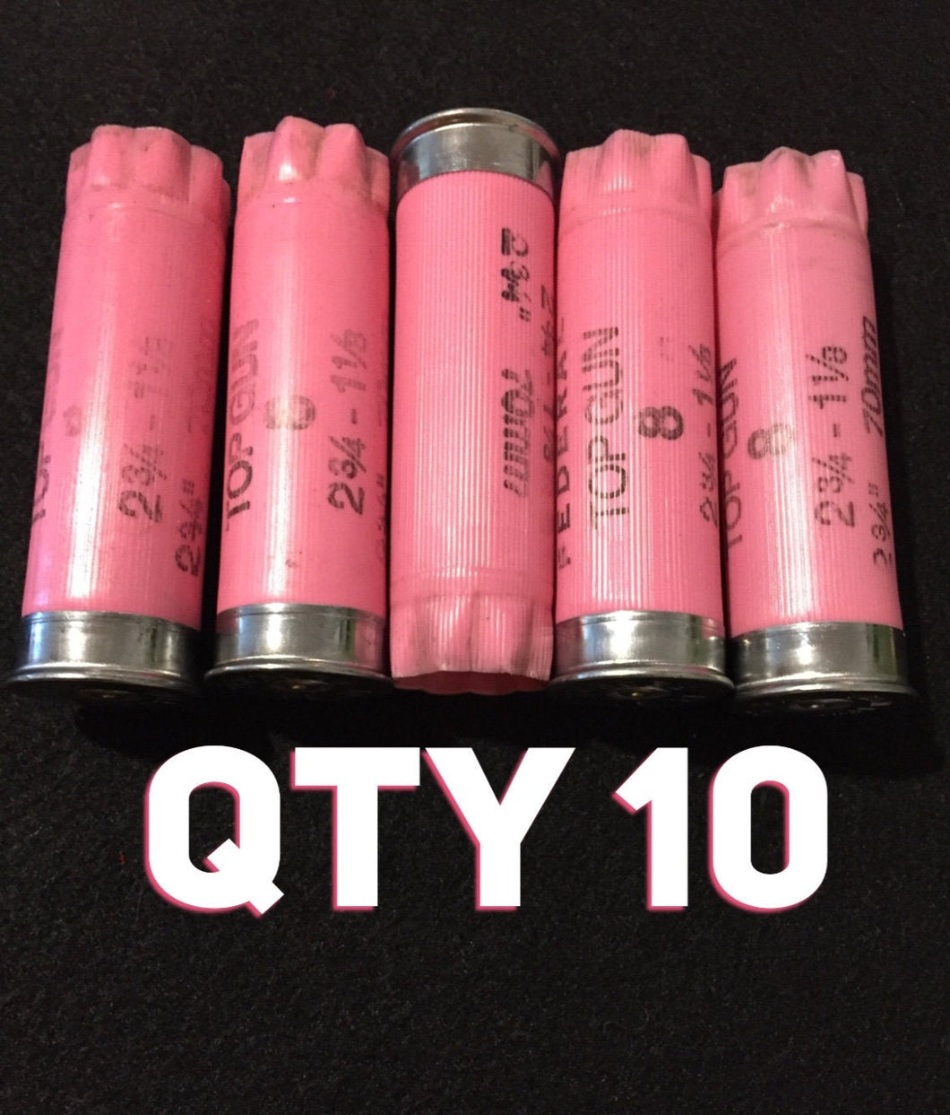 Pink Empty Shotgun Shells 12 Gauge Hulls 12GA