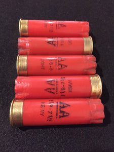 Red Shotgun Shells AA Winchester Hulls Empty 12 Gauge