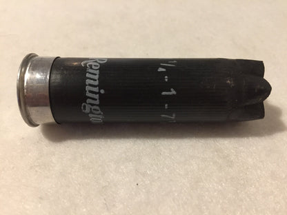 Black Shotgun Shells 12 Gauge Empty Spent Hulls Used Fired Remington Casings DIY Ammo Crafts 5 pcs | FREE SHIPPING