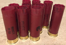 Load image into Gallery viewer, Empty Shotgun Shells 12GA Spent Burgundy 12 Gauge Maroon Shot Gun Hulls Ammo Fired Cartridge Dark Red Federal 200 Pcs - Free Shipping
