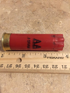 Red Shotgun Shells AA Winchester Hulls Empty 12 Gauge Size Dimensions
