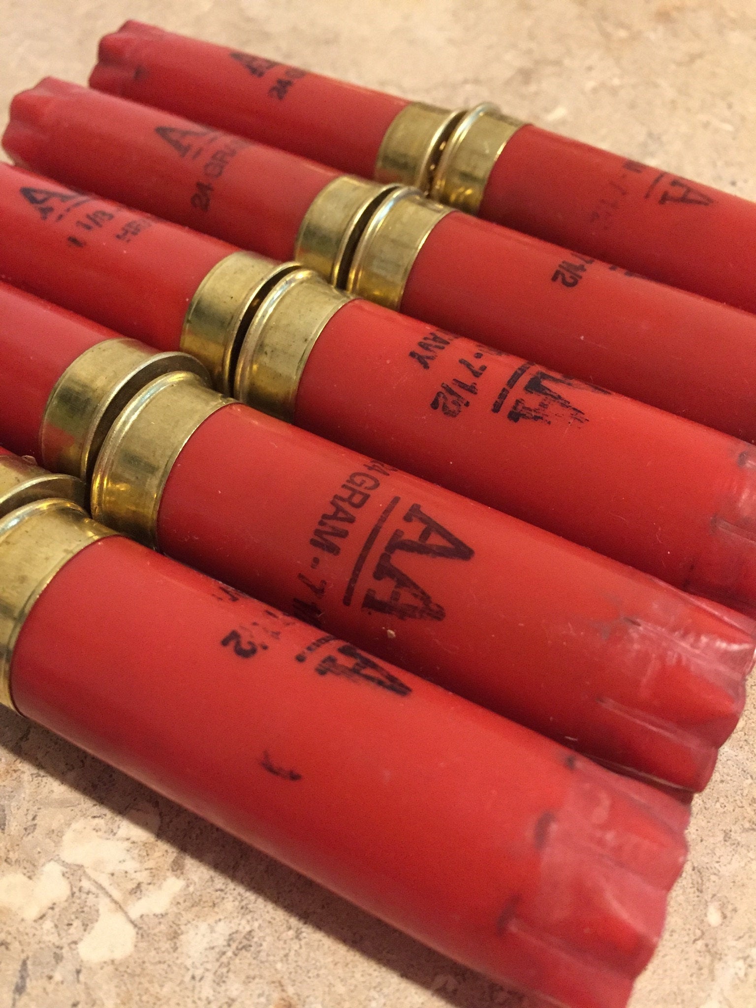 Used Fired 12GA Spent Shot Gun Ammo Casings 