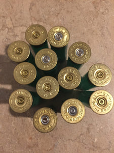 Light Green Shotgun Shells Empty 12 Gauge Remington Headstamps