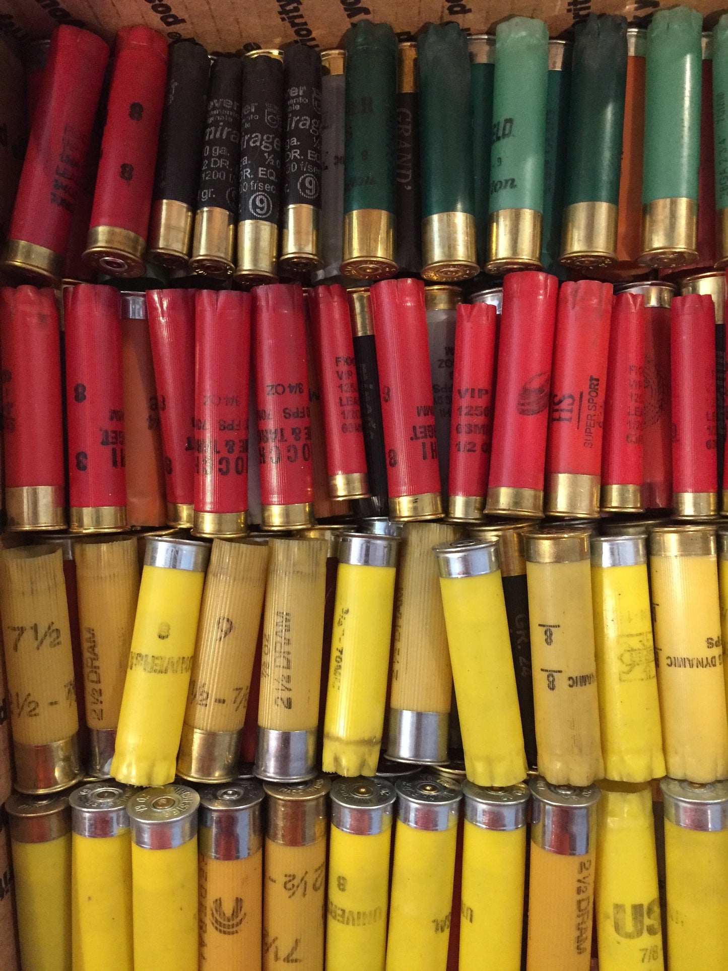 Used Empty 20 Gauge Shotgun Shells