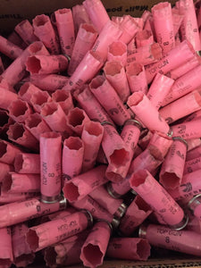 Pink Empty Shotgun Shells 12 Gauge Shotshells Spent Hulls Federal Cartridges Casings 12GA Shot Gun Shells