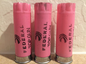 Pink Empty Shotgun Shells 12 Gauge 12GA