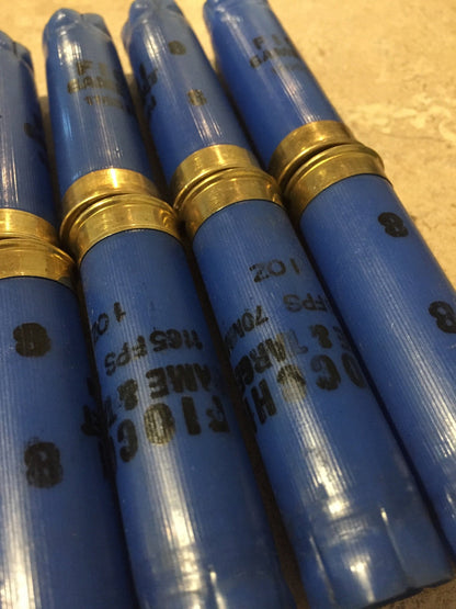 16 Gauge Empty Shotgun Shells Blue Hulls Spent Shotshells Fired 16GA 12 Pcs - FREE SHIPPING