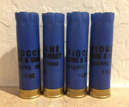 Blue 16 Gauge Empty Shotgun Shells