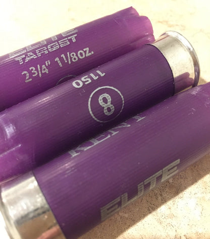 Purple Empty Shotgun Shells 12 Gauge Shotshells Spent Hulls Cartridges Once Fired Casings 12GA Shot Gun Qty 20 Pcs - Free Shipping
