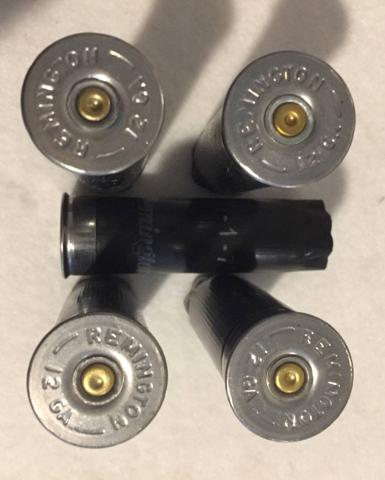 Headstamps Silver With Black Hulls