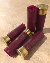 Load image into Gallery viewer, Dark Red Burgundy Empty 12 Gauge Shotgun Shells Used Casings Fired 12GA Hulls Spent Cartridges Federal Gold Medal Maroon Qty 10 Pcs - FREE SHIPPING
