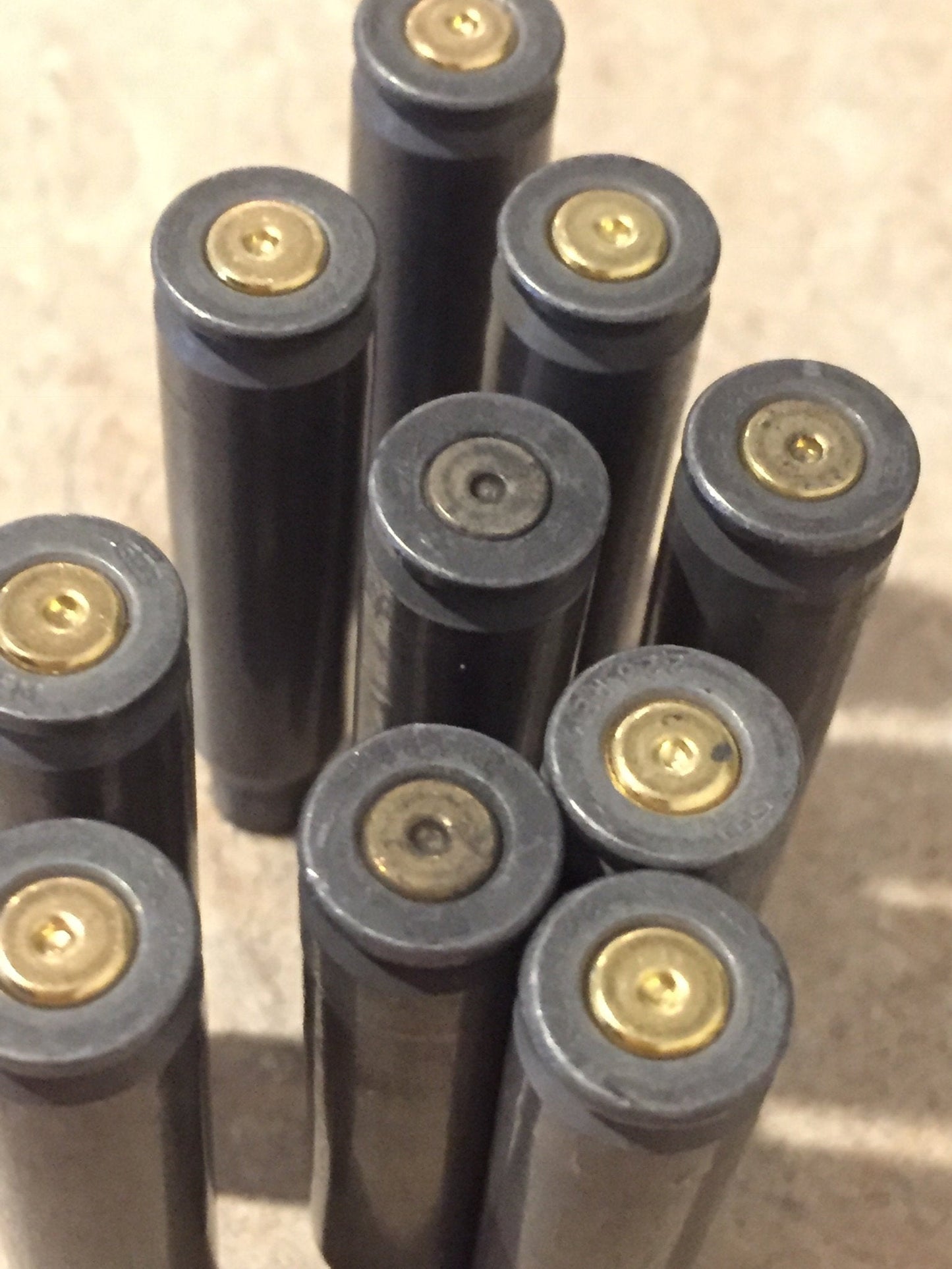 223 Steel Empty Bullet Ammo Spent Bullet Casings AR15 5.56 Cartridges Rifle Shells Qty 10