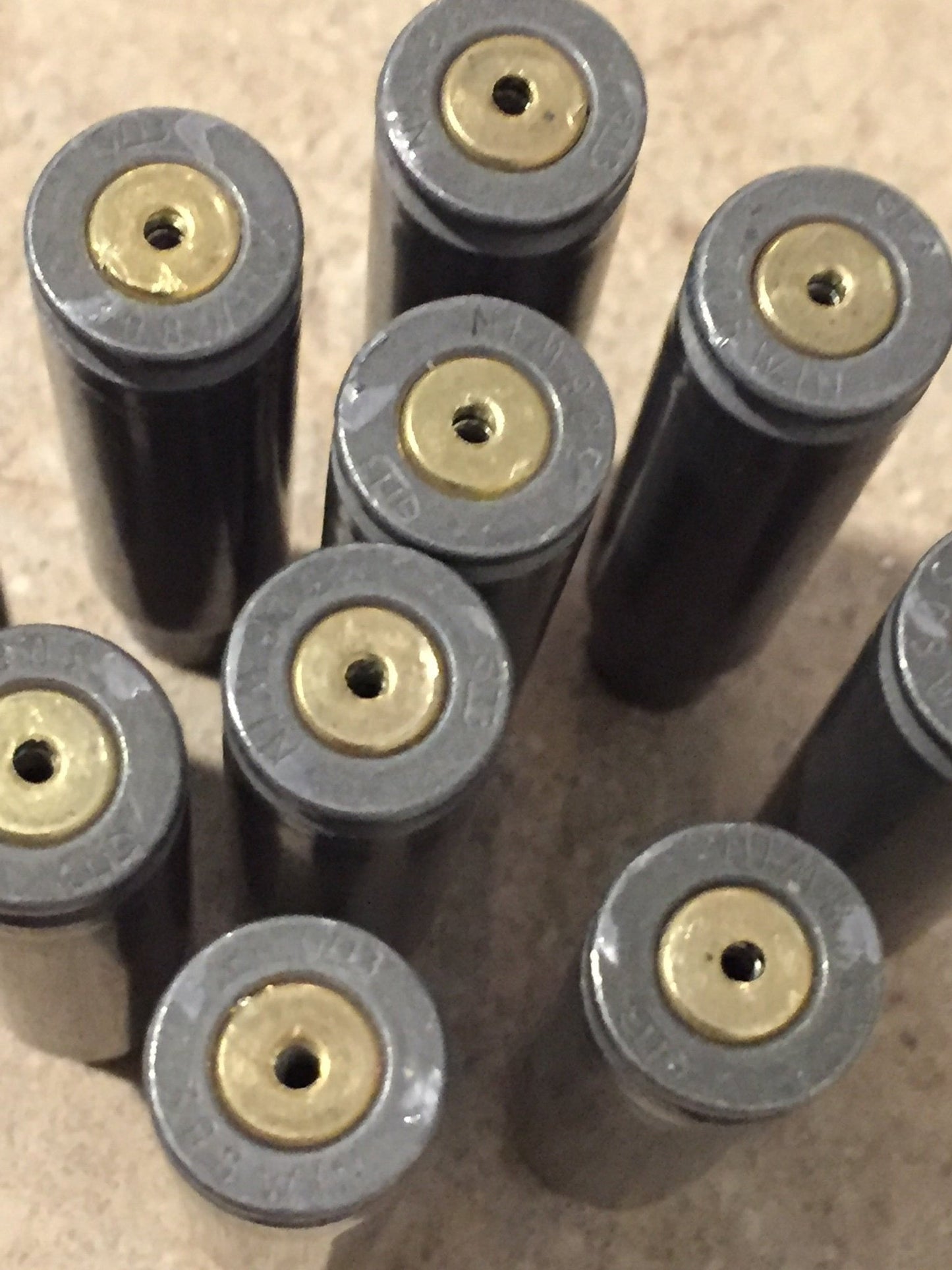 308 Steel Shells Drilled Empty Used Spent Casings 308 WIN Used 7.62x51 Ammo DIY Bullet Jewelry Ammo Crafts Qty 10