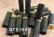 Load image into Gallery viewer, Army Green Empty Used Shotgun Shells 12 Gauge
