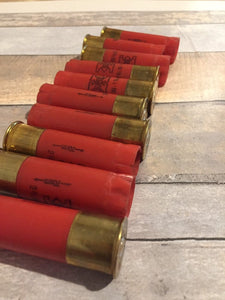Once Fired Hulls Red Winchester Super X Hulls