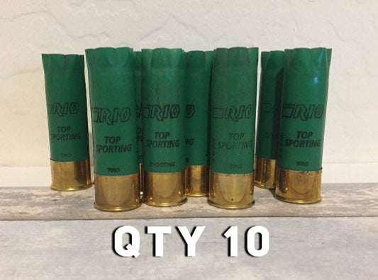 Green 12 Gauge Shotgun Shells