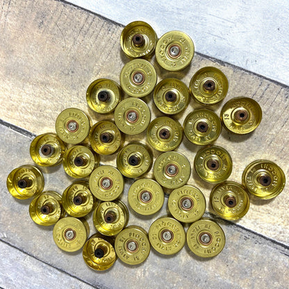 Fiocchi Gold HeadStamps Shotgun Shell 12 Gauge End Caps Brass Bottoms - FREE SHIPPING