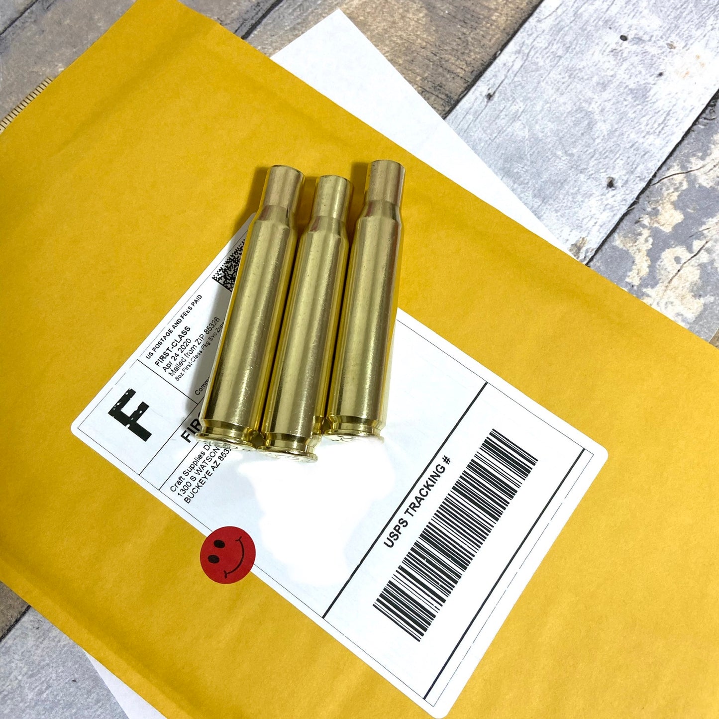 50 BMG Brass Bulk Loose Packed