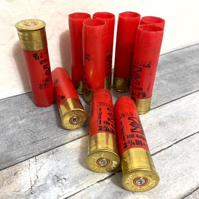 16 Gauge Red Empty Used Shotgun Shells Winchester Hulls Fired Spent Cartridges Shot Gun Casings 