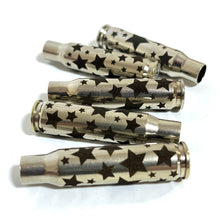 Load image into Gallery viewer, 308 WIN Nickel Shells Stars Engraved Casing 5 Pcs
