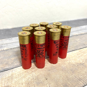 Used Red Winchester Shotgun Shells