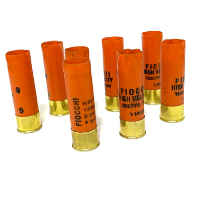 High Brass Gold Bottom Orange Shotgun Shells