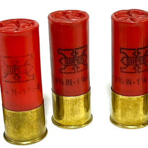 Winchester Super X Red High Brass Dummy Rounds Shotgun Shells 12 Gauge 12GA Qty 10 - FREE SHIPPING