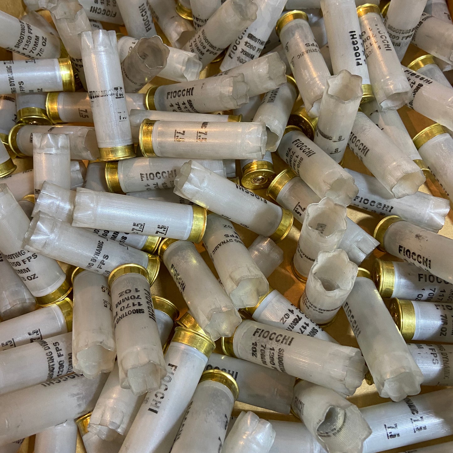 Translucent Clear 12 Gauge Hulls 12GA Fiocchi