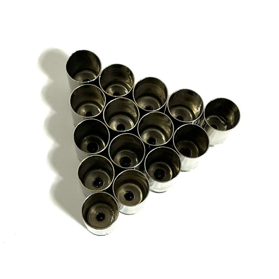 Nickel .380 Auto Brass Shells