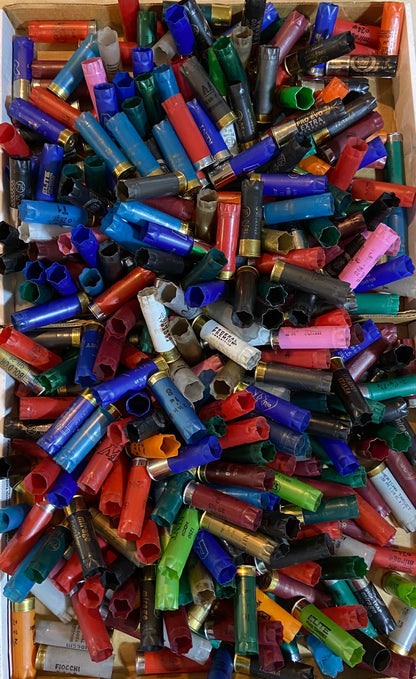 Mixed Color Used Empty Shotgun Shells 12 Gauge Shotshells Spent Hulls Fired 12GA Various Colors Casings Qty 100 | FREE SHIPPING
