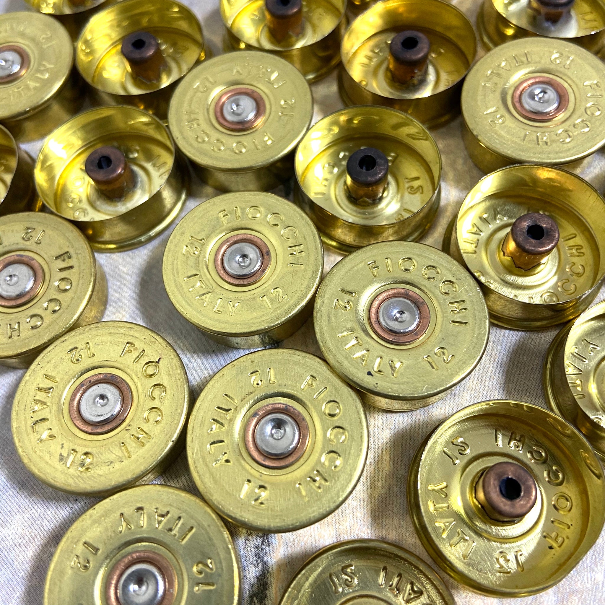 Gold Head Stamps Shotgun Shell 12 Gauge End Caps Brass Bottoms – Craft ...