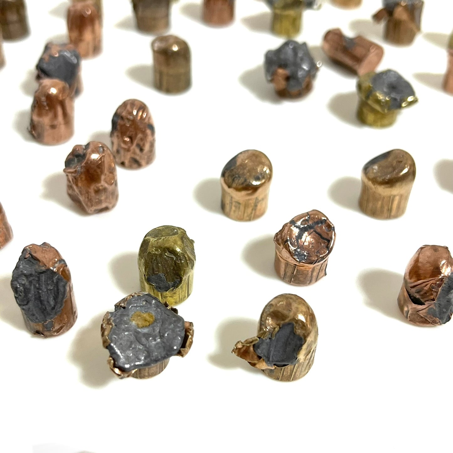 Recovered With Impact 45 ACP Fired Bullets Qty 5 Pcs - Free Shipping