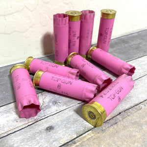 Pink Shotgun Shell 12 Gauge Empty Pink 12GA Hulls