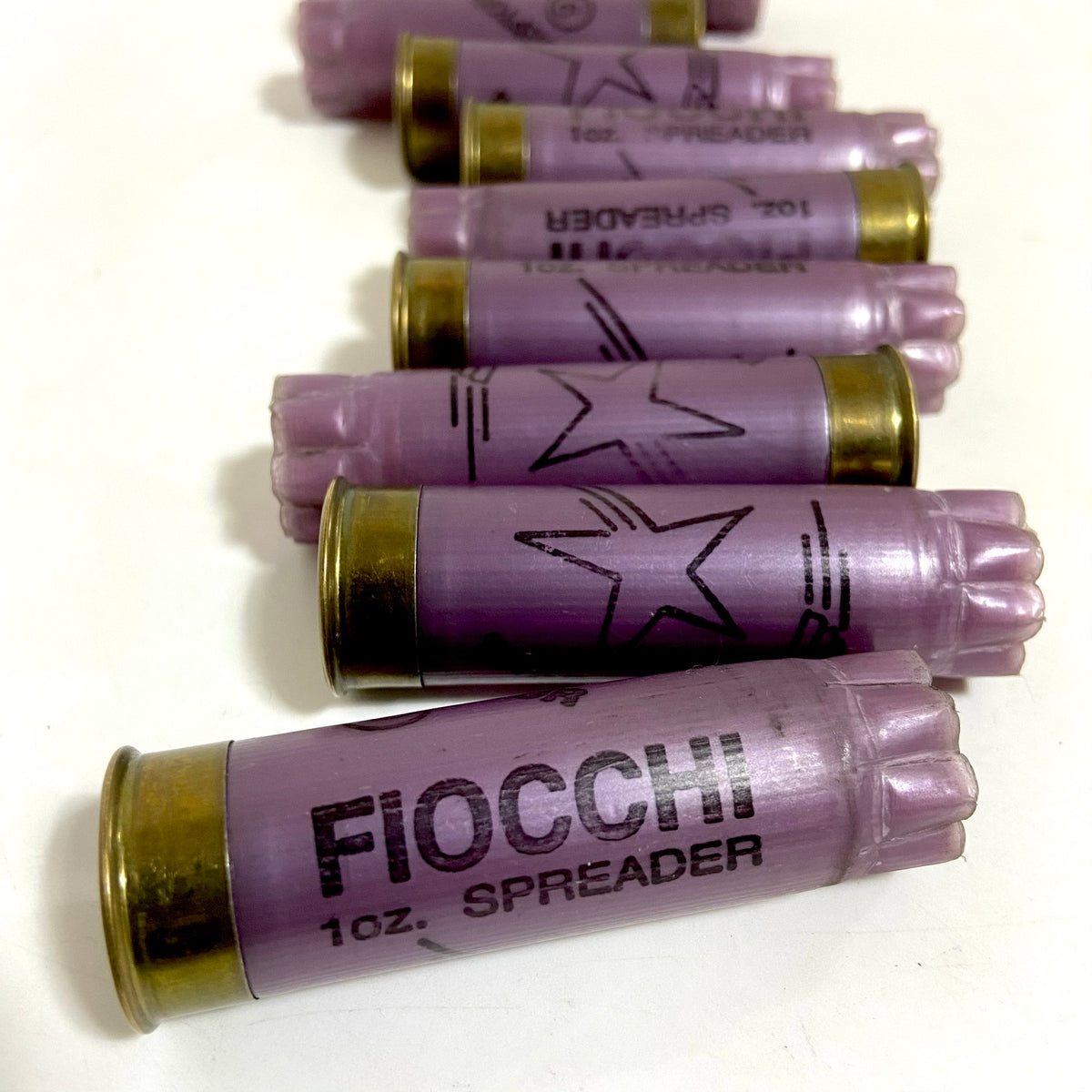 Purple 12 Gauge Once Fired Hulls