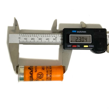 Size Dimension Dummy Shotgun Shells