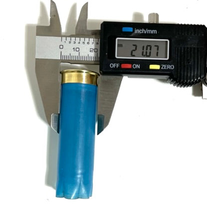 Blank Light Blue Shotgun Shells 12 Gauge Blank No Markings on Hulls DIY Boutonniere Craft Supplies 8 Pcs