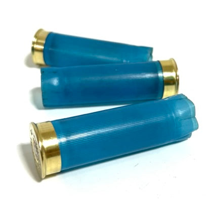 Blank Light Blue Shotgun Shells 12 Gauge Blank No Markings on Hulls DIY Boutonniere Craft Supplies 8 Pcs