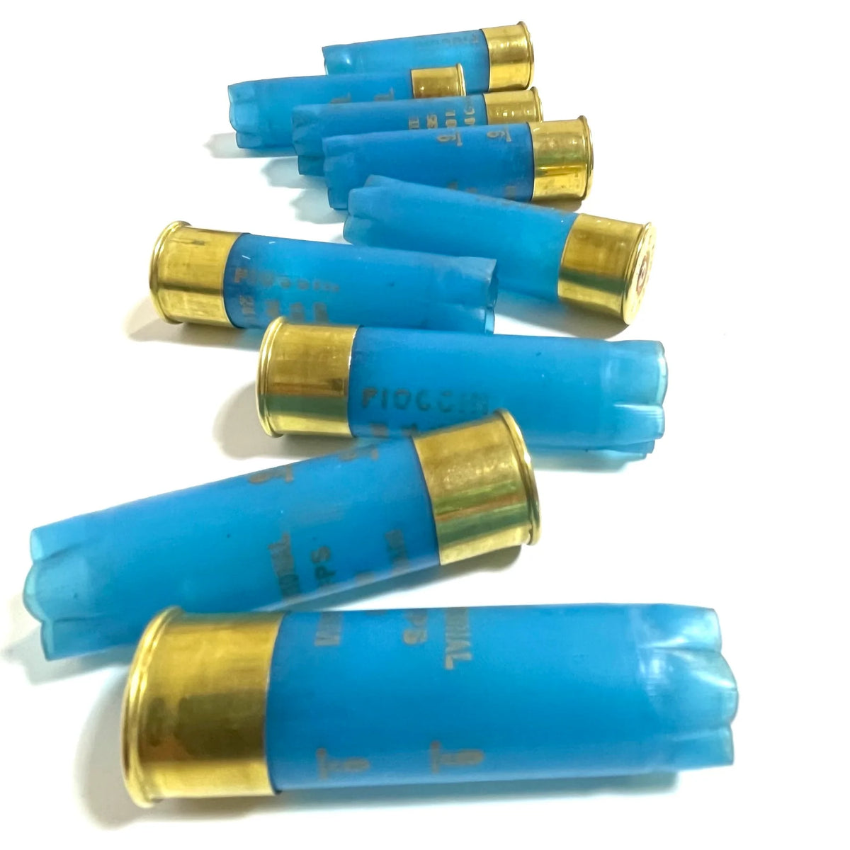 Fiocchi Light Blue High Brass Shotgun Shells 12 Gauge 10 Pcs