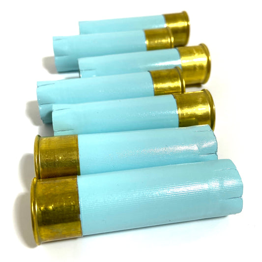 Powder Light Blue Empty Shotgun Hulls 12 Gauge 12GA Hulls 