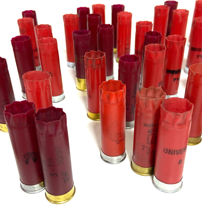 Used Hulls Red 12 Gauge Recycled