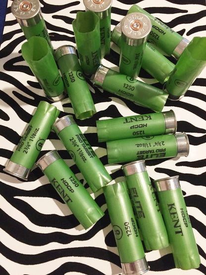 Lime Green Used Hulls 12GA