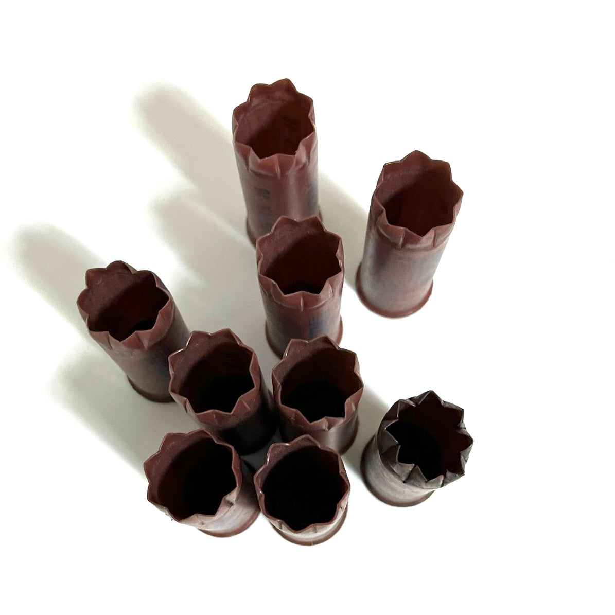 Activ Empty Mauve Shotgun Shells 12 Gauge Once Fired Used 12GA Hulls - 9pcs