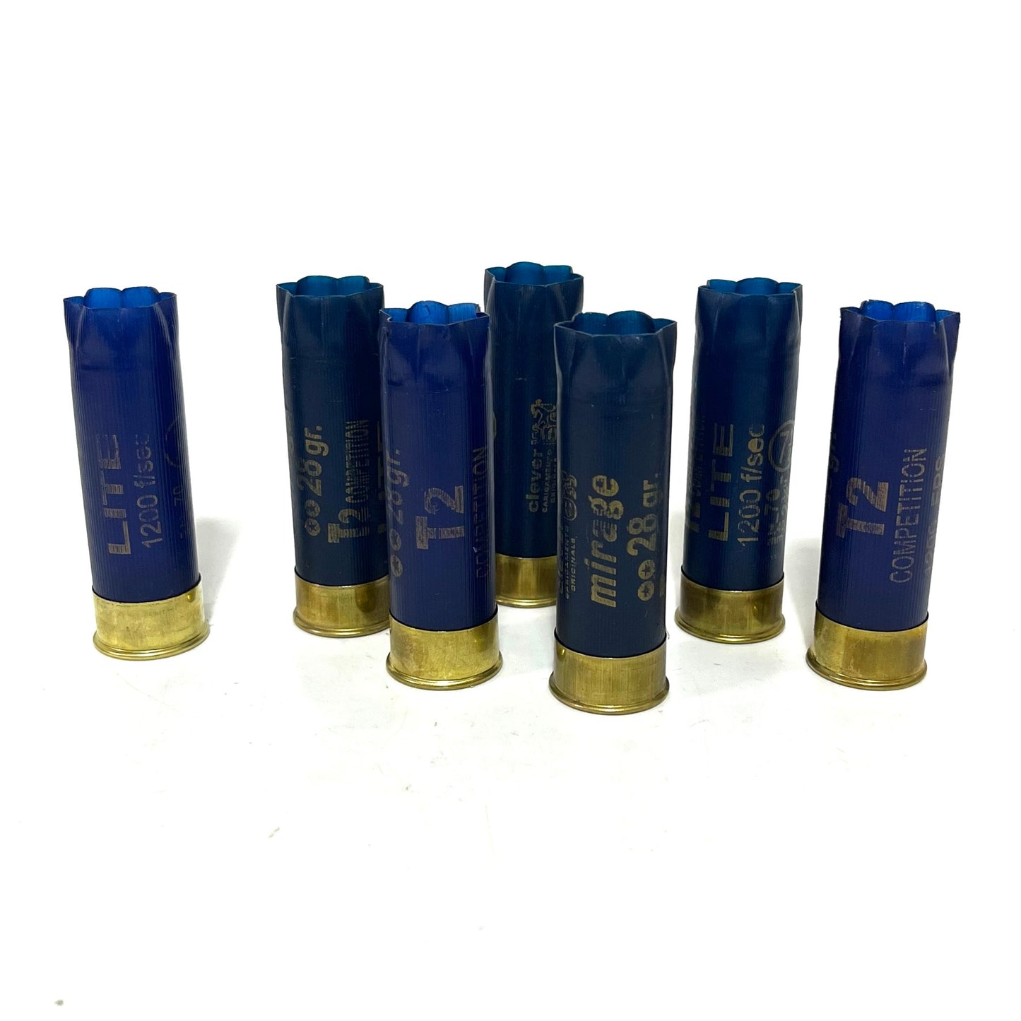 Mirage T2 Competition Dark Blue Empty Shotgun Shells 12 Gauge Navy Blue 12GA Hulls