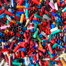 Load image into Gallery viewer, Mixed Colors 12 Gauge Empty Shotgun Shells
