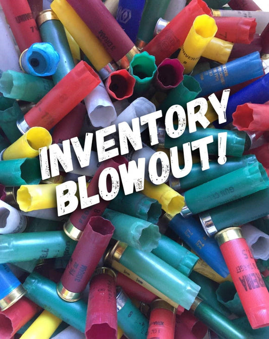 Mixed Color Shotgun Shells Empty 12 Gauge