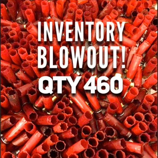 Red Burgundy Maroon Shotgun Shells Empty 12 Gauge