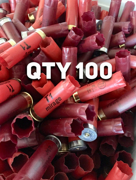 Mixed Red Empty Shotgun Shells 12 Gauge 12GA Hulls