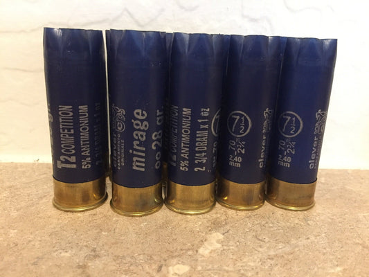 Navy Blue 12 Gauge Shotgun Shells 12GA Blue Hulls