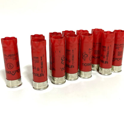 DIY Shotgun Shell Boutonnieres Bright Red
