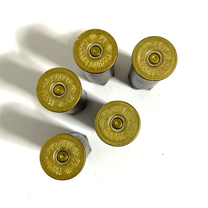 12 Gauge Concorde Game Made In Hungary Brown Shotgun Shells Used 12GA Hulls 5 Pcs